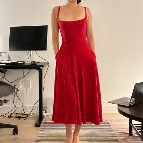 Reformation Dresses Reformation Rou Midi Dress Size Xs Like New